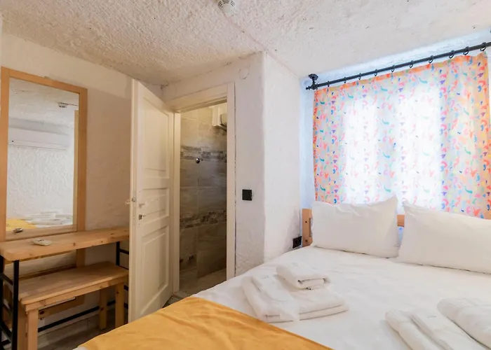 Quarto em Acomodações Particulares Das Hotel Alacati *