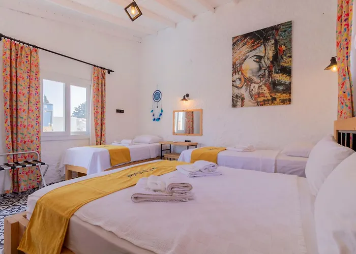 Quarto em Acomodações Particulares Das Hotel Alacati *